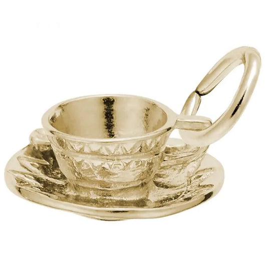 Cup & Saucer Charm