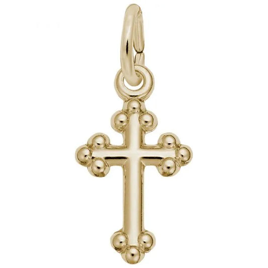 Bottony Cross Charm