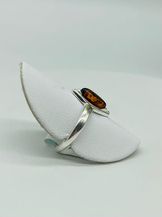 Marquise Amber Fashion Ring