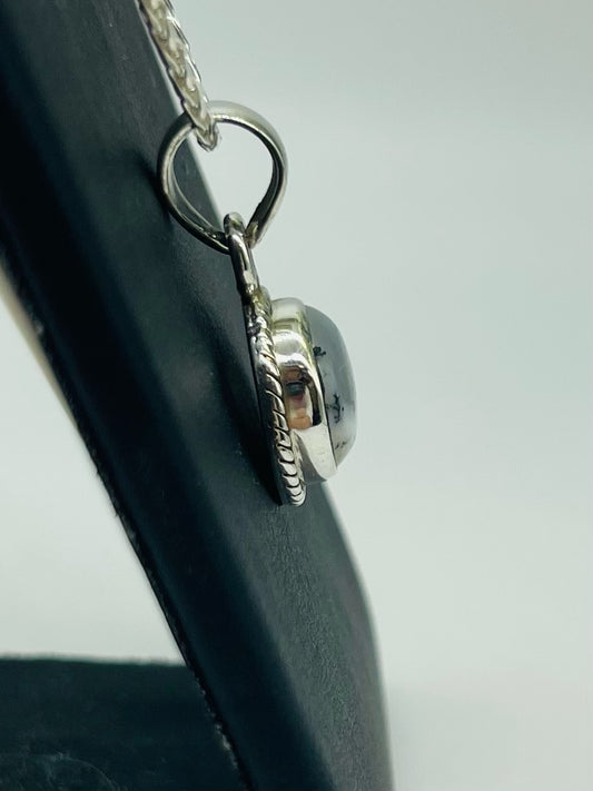 Dendritic Agate Pendant