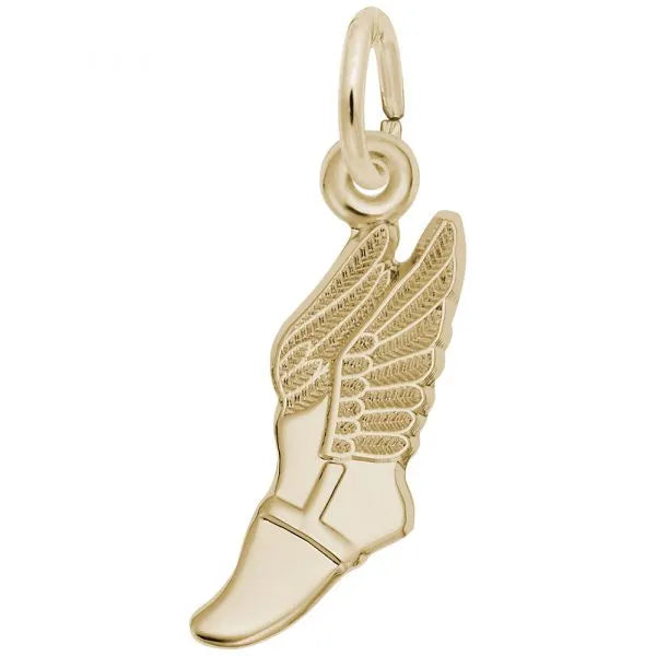 Winged Shoe Charm