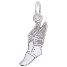 Load image into Gallery viewer, Winged Shoe Charm