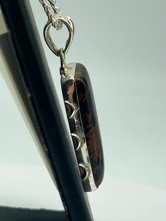 Mahogany Obsidian Pendant