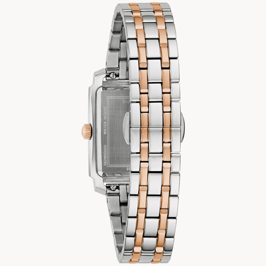 Ladies Rose Two Tone Bulova