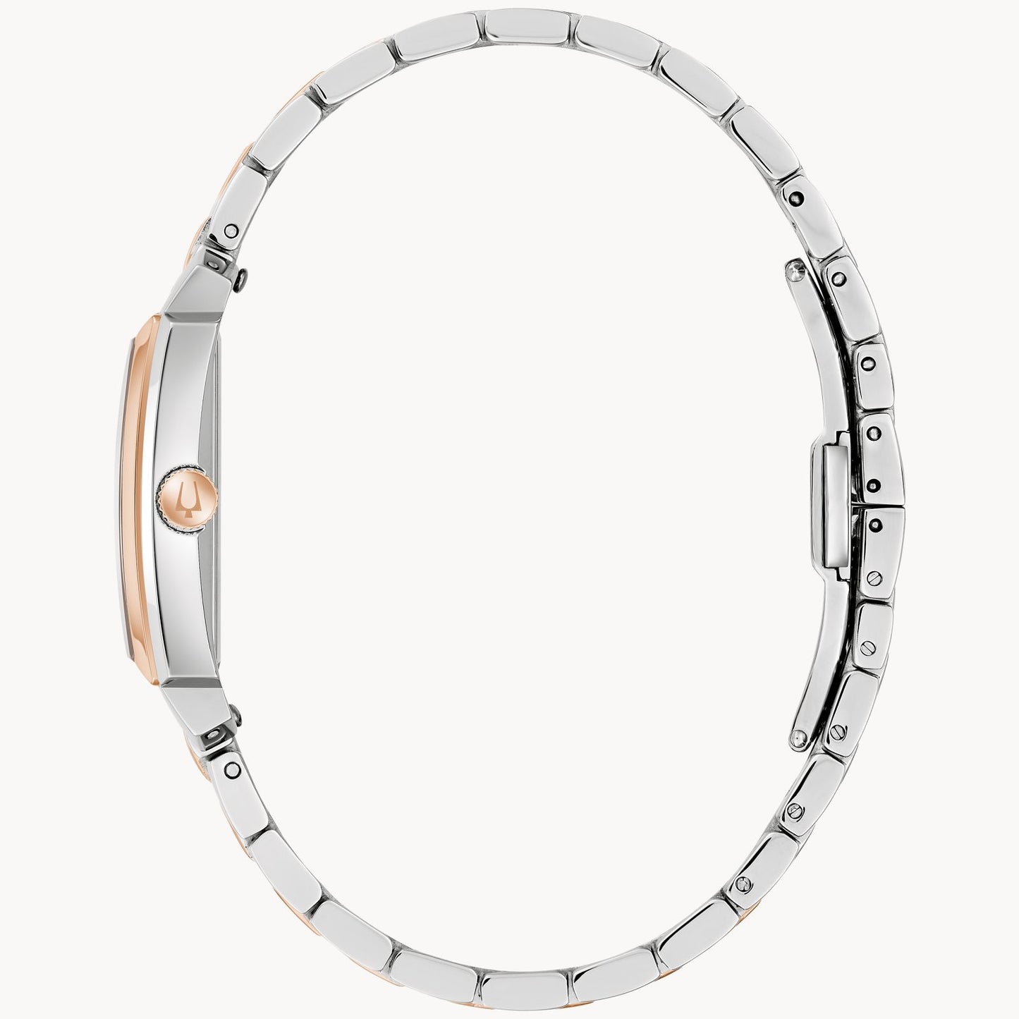 Ladies Rose Two Tone Bulova