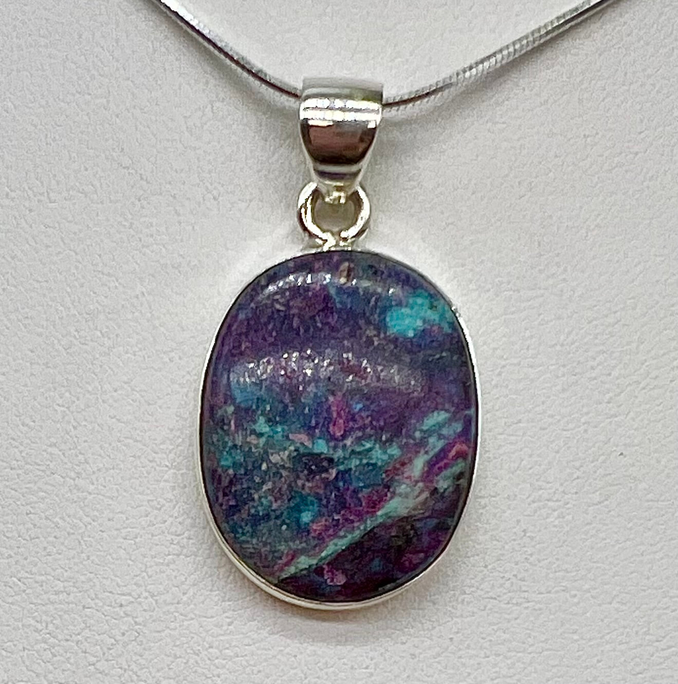 Oval Mohave Turquoise Pendant