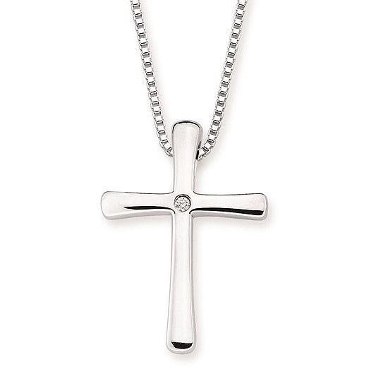Sterling Silver Cross Necklace