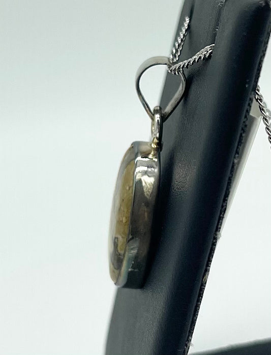 Bumblebee Jasper Pendant