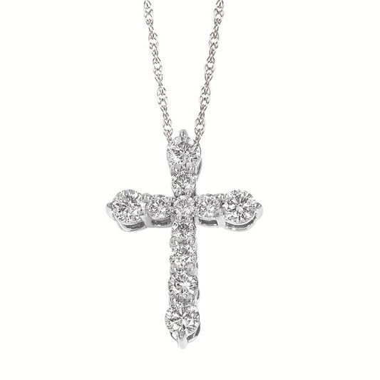 Diamond Cross Necklace