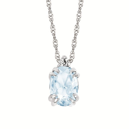 Gemstone & Diamond Necklace