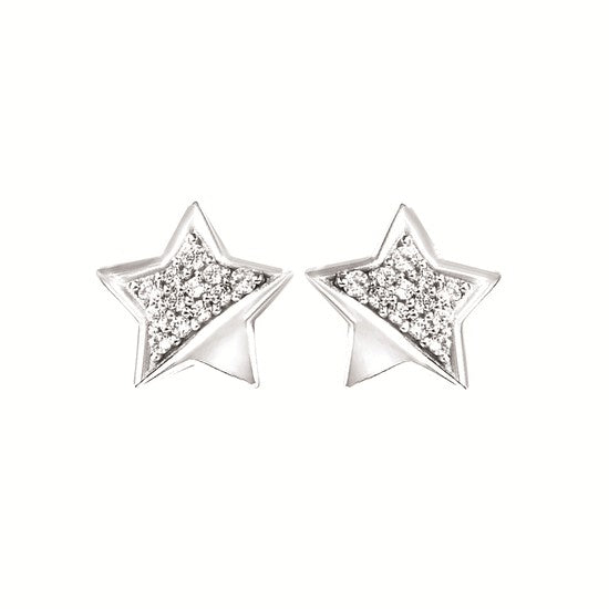 Diamond Star Earrings