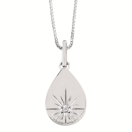 Pear Starbust Pendant