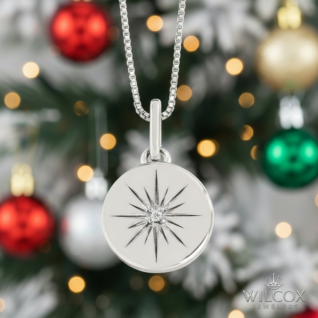 Circle Starburst Necklace