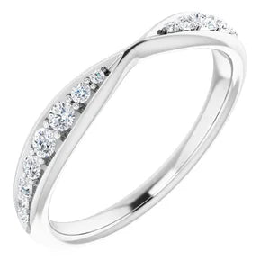 Cinched Diamond Stackable