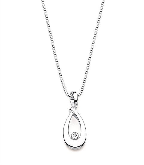 Diamond Knot Necklace