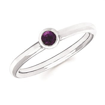 Bezel Gemstone Rings