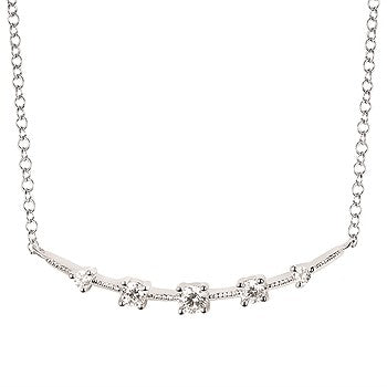 Diamond Curve Pendant