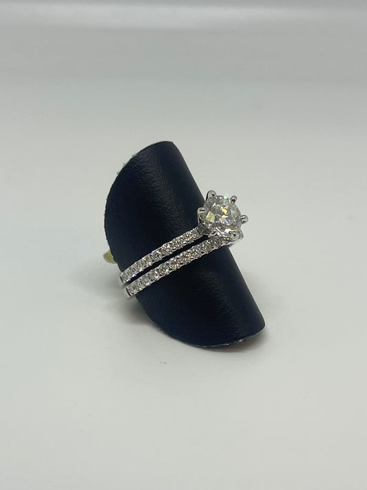 Classic Diamond Wedding Set