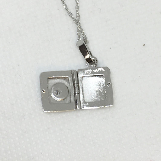 Diamond Square Locket
