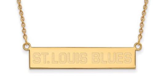 St. Louis Blues Bar Necklace