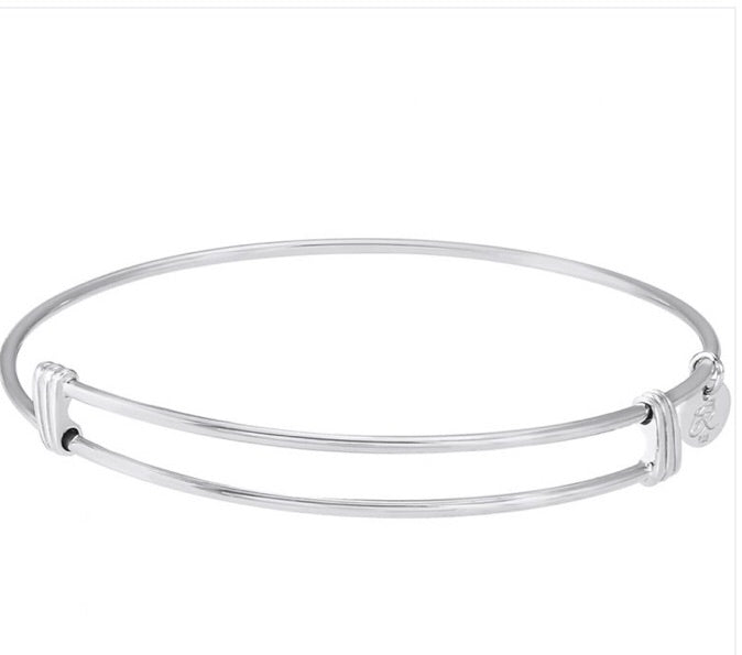 Sterling Silver Noble Bangle Bracelet