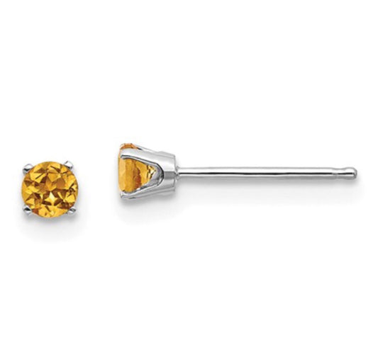 3mm Gemstone Earrings