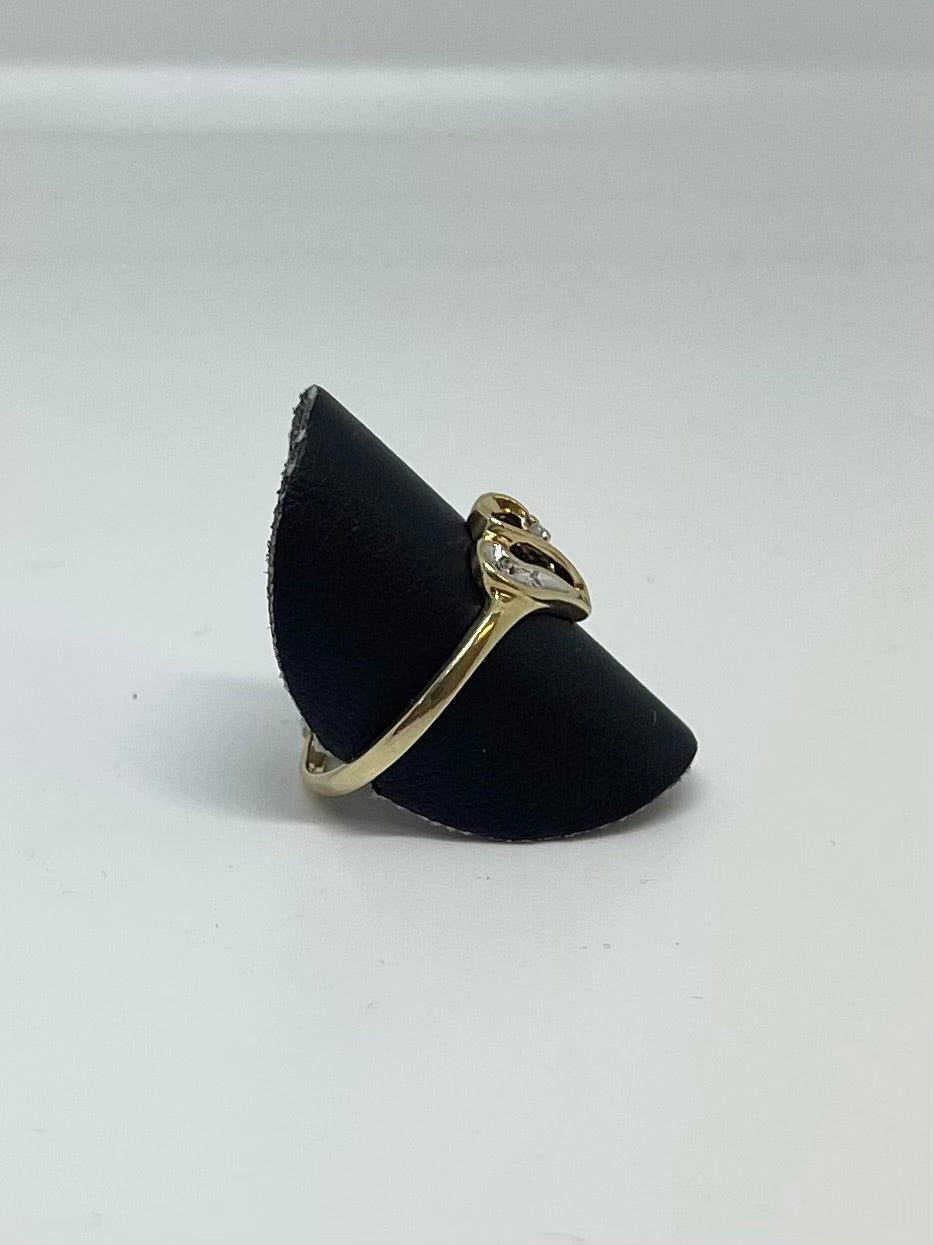 Heart & Diamond Ring