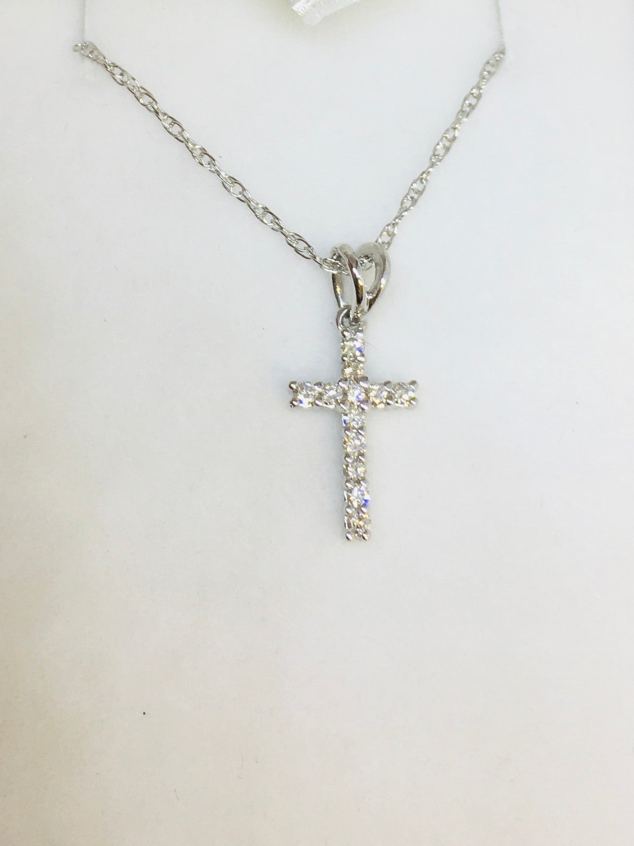 Diamond Cross Necklace