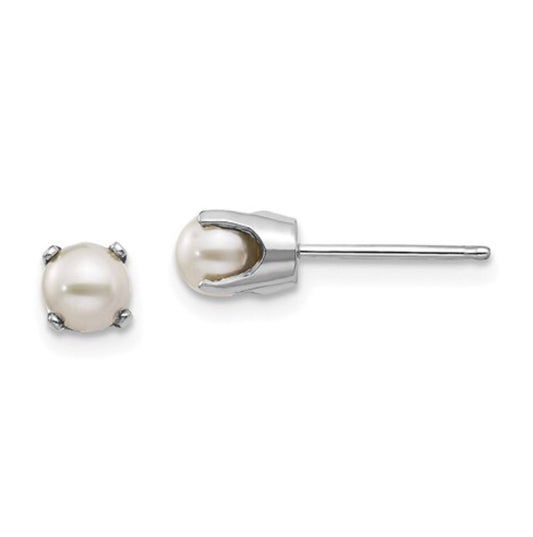 4mm Genuine Birthstone Earrings
