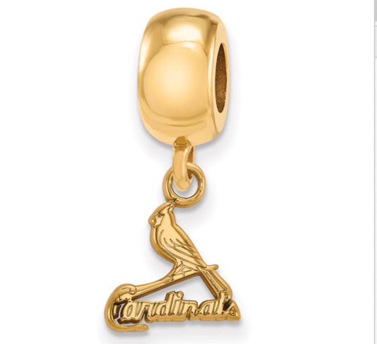 St. Louis Cardinals Reflection Bead