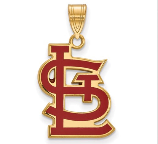 St. Louis Enameled Emblem Pendant