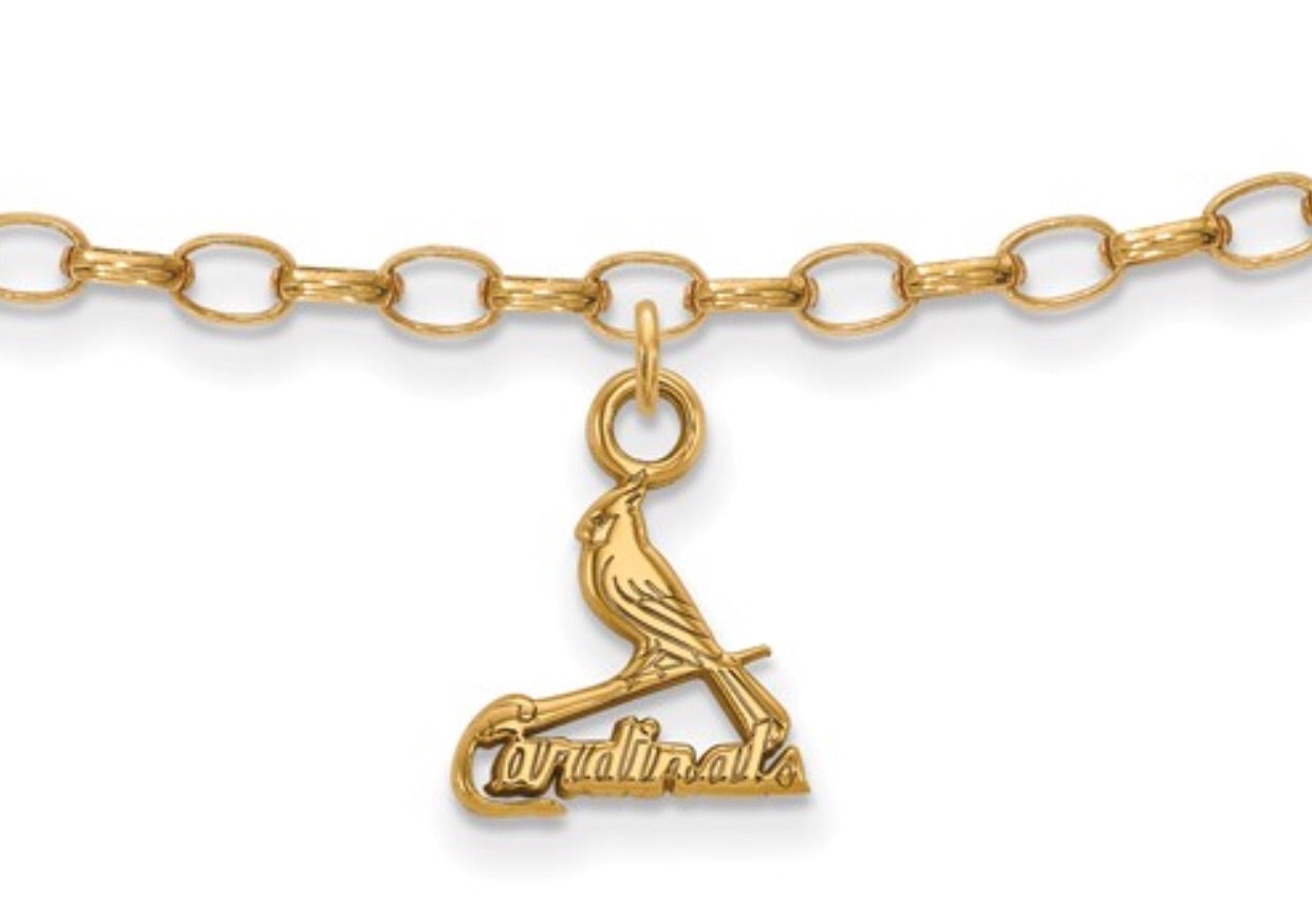 St. Louis Cardinals Anklet