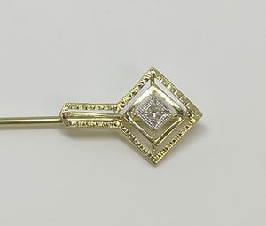 Vintage Diamond Stick Pin