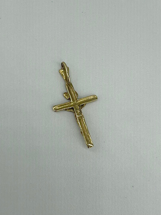 Yellow Gold Crucifix Pendant