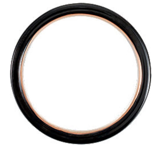 Men’s Black & 18k Rose Tungsten Band