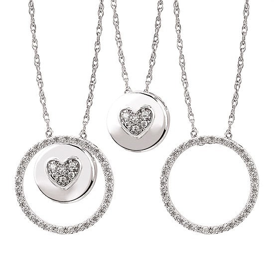 Enhanceable Diamond Pendant