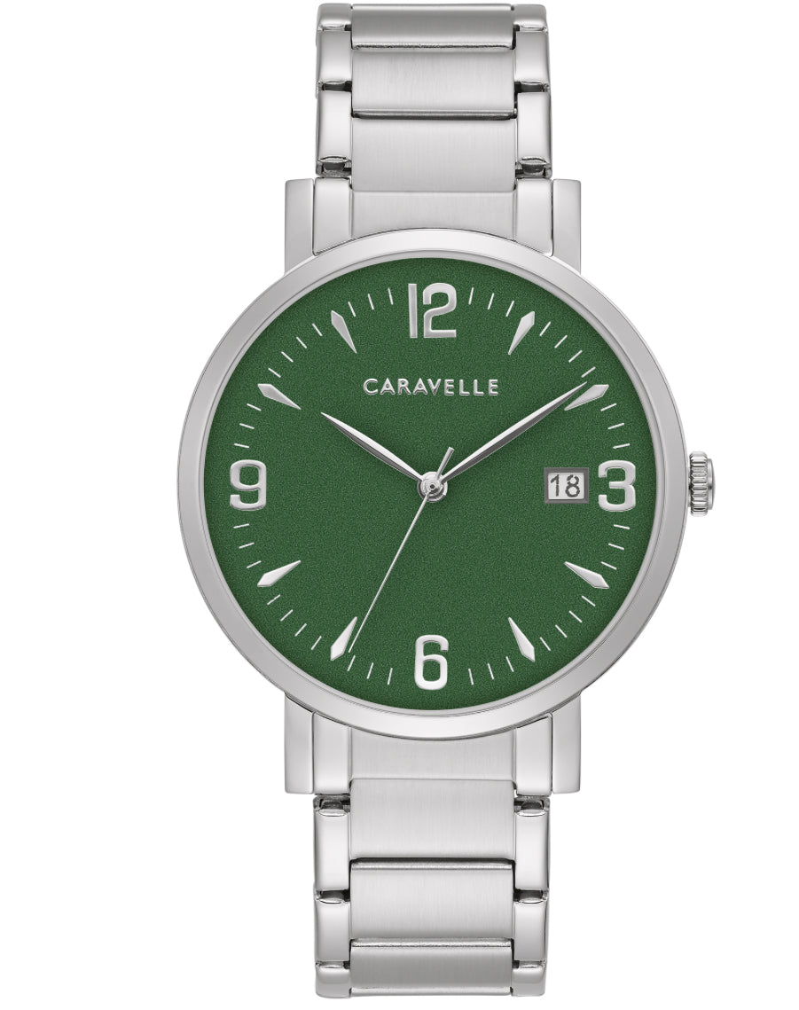 Green Dial Caravelle Watch – Wilcox Jewelers