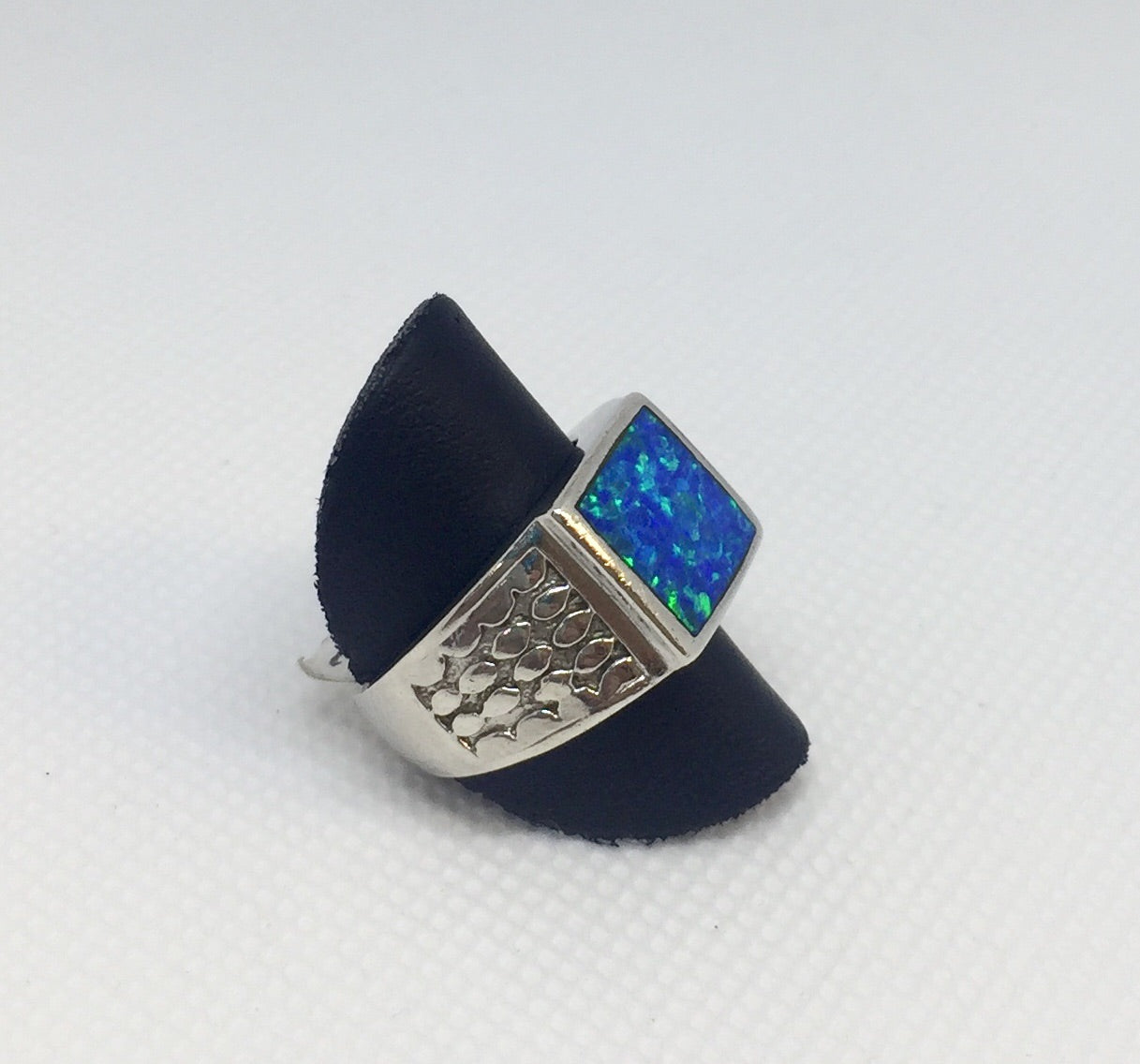 Lab Created Opal Ring