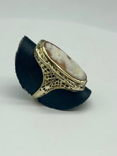 Load image into Gallery viewer, Large Filigree Cameo