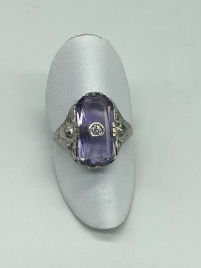 Dreamy Amethyst Vintage Ring