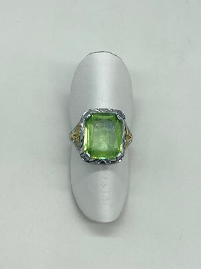 Light Green Vintage Ring