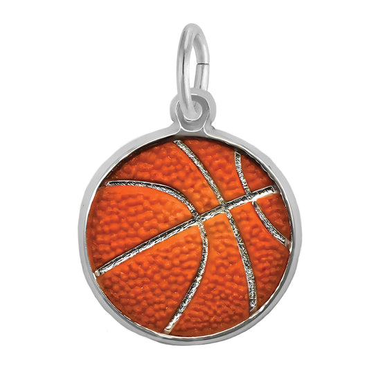 Painted Basketball Charm