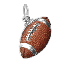 Load image into Gallery viewer, Painted Football Charm