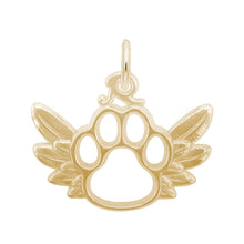 Load image into Gallery viewer, Paw with Wings Charm