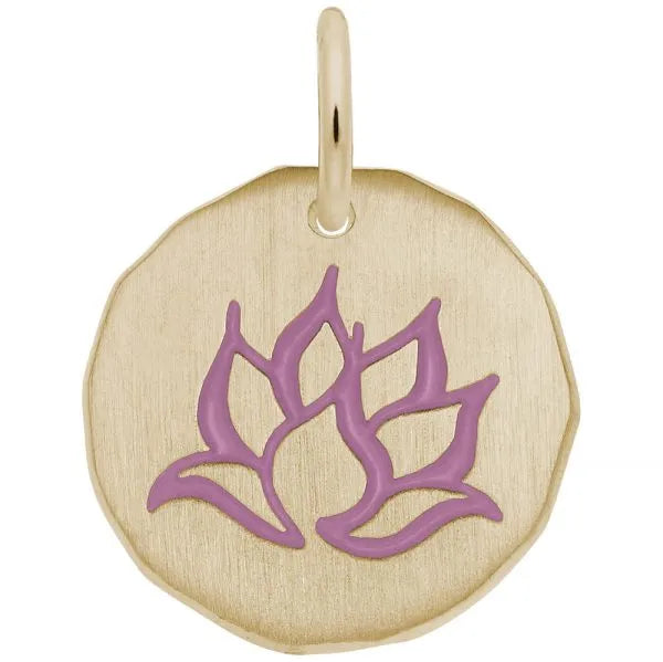 Lotus Flower Charm