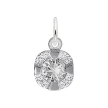 Load image into Gallery viewer, Petite April Birthstone Charm