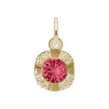 Load image into Gallery viewer, Petite July Birthstone Charm