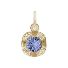Load image into Gallery viewer, Petite September Birthstone Charm