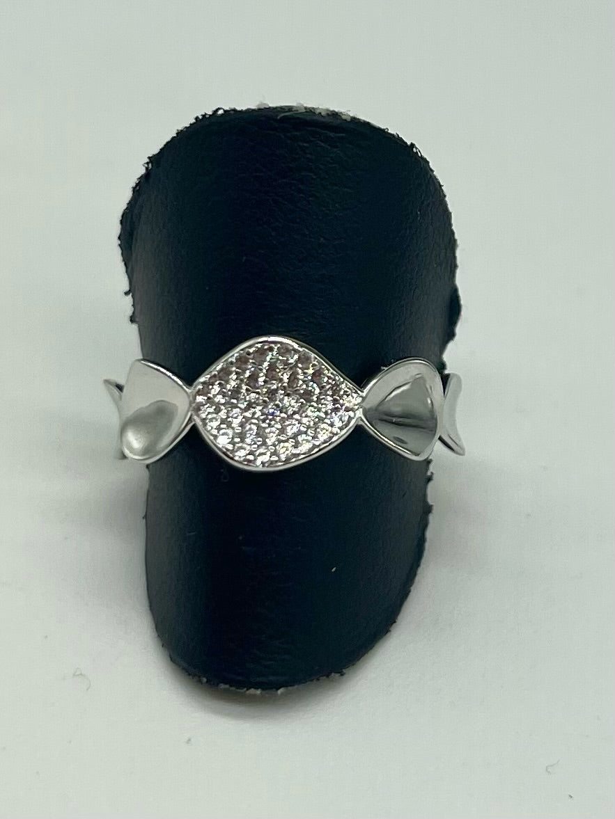 Silver & CZ Ring