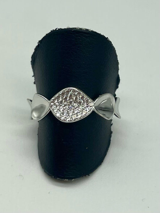 Silver & CZ Ring